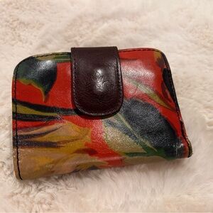Patricia Nash Iberia Wallet in Tropical‎ Dreams, Leather.